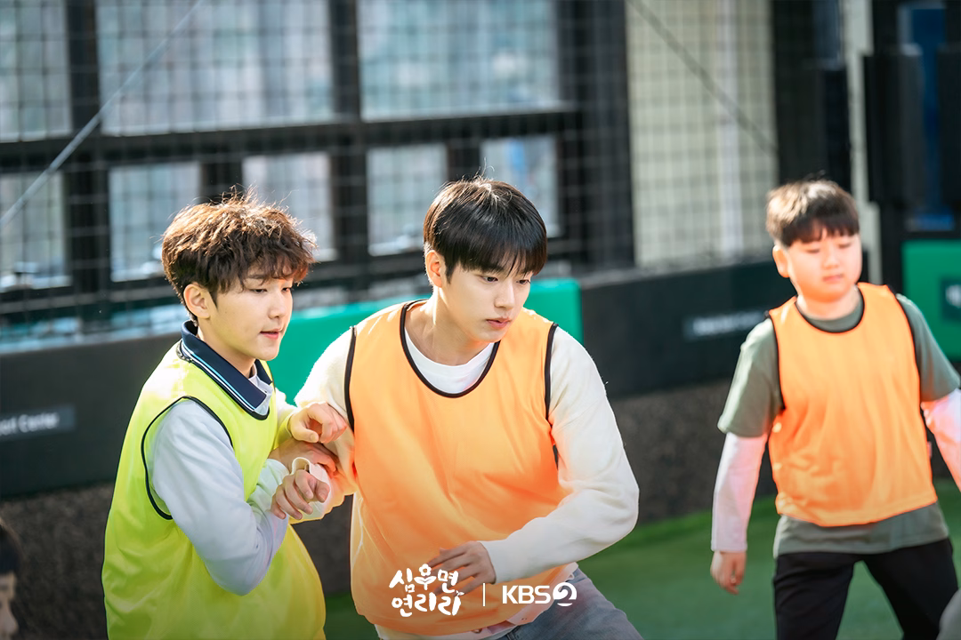 Sung Ji Cheon showing determination