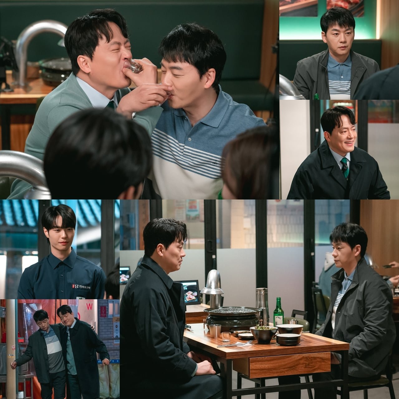 Kim Seung Soo and Kim Hyung Mook's bonding moment