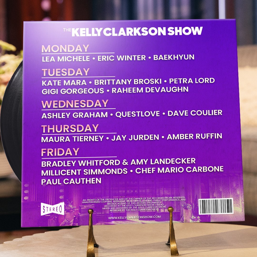 Baekhyun on The Kelly Clarkson Show