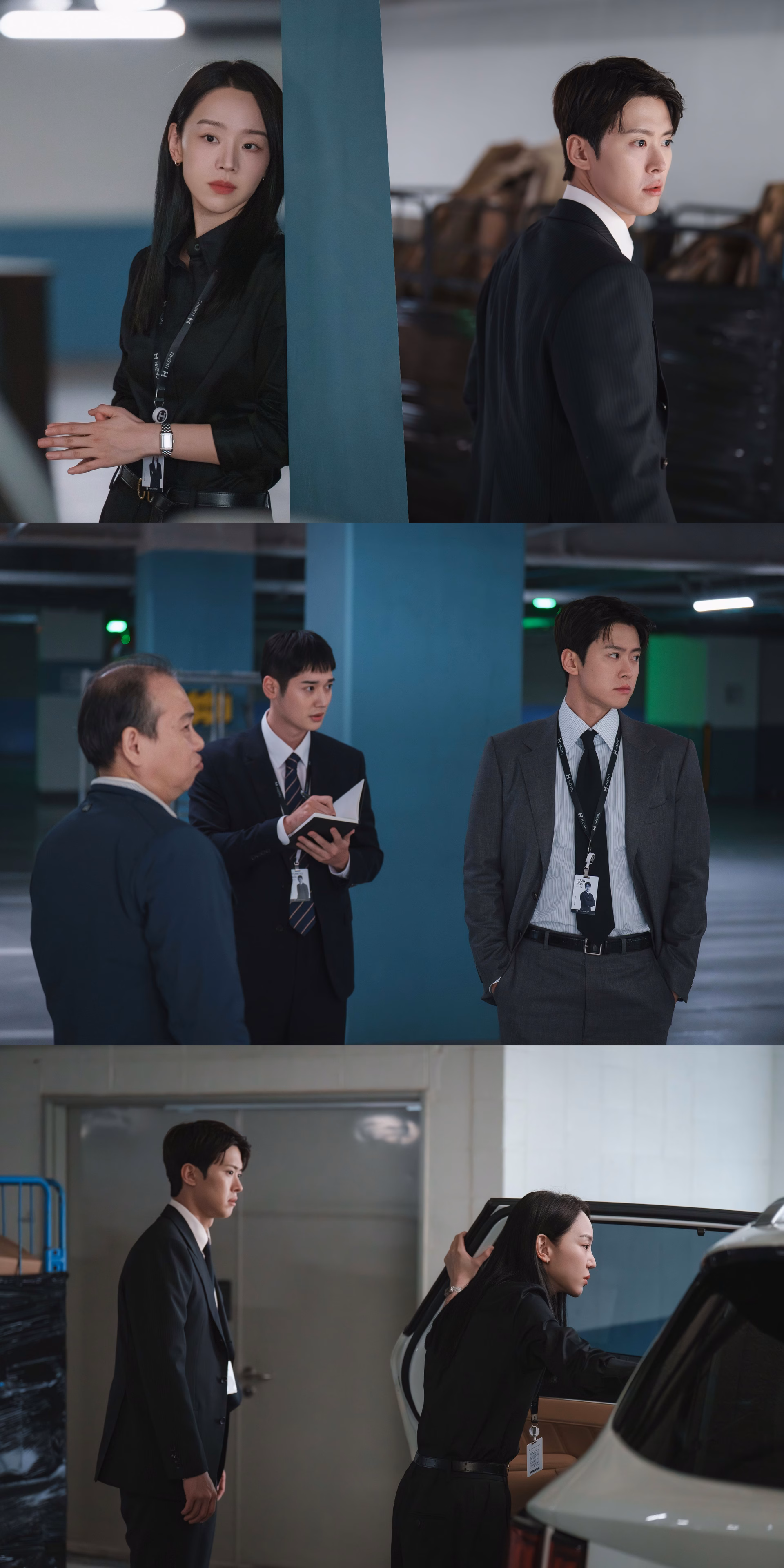 Gong Myoung and Shin Hae Sun in a tense moment