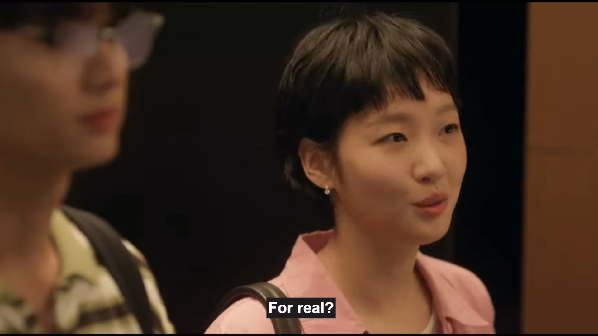 Shin Soon Rok's calm demeanor