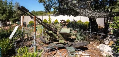 Hezbollah anti-aircraft gun