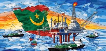 Mauritania LNG infrastructure