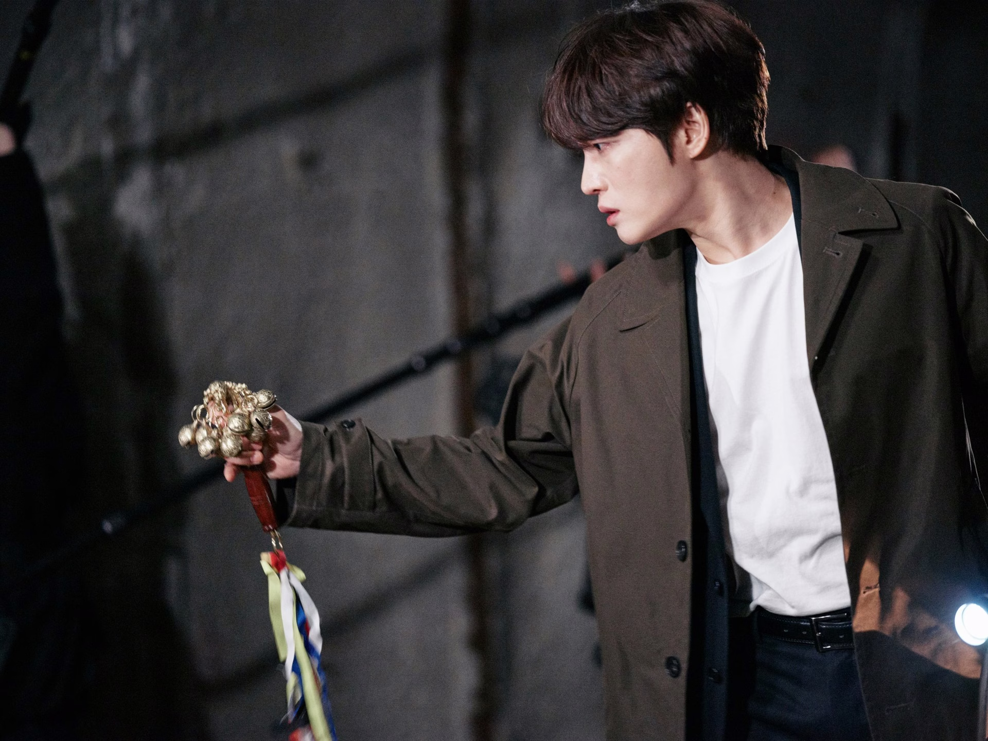 Kim Jae Joong as Myung Jin in The Shrine