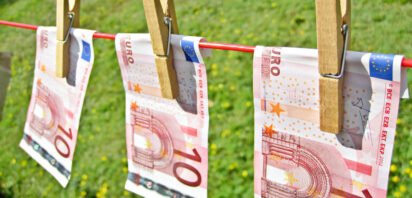 Money laundering illustration