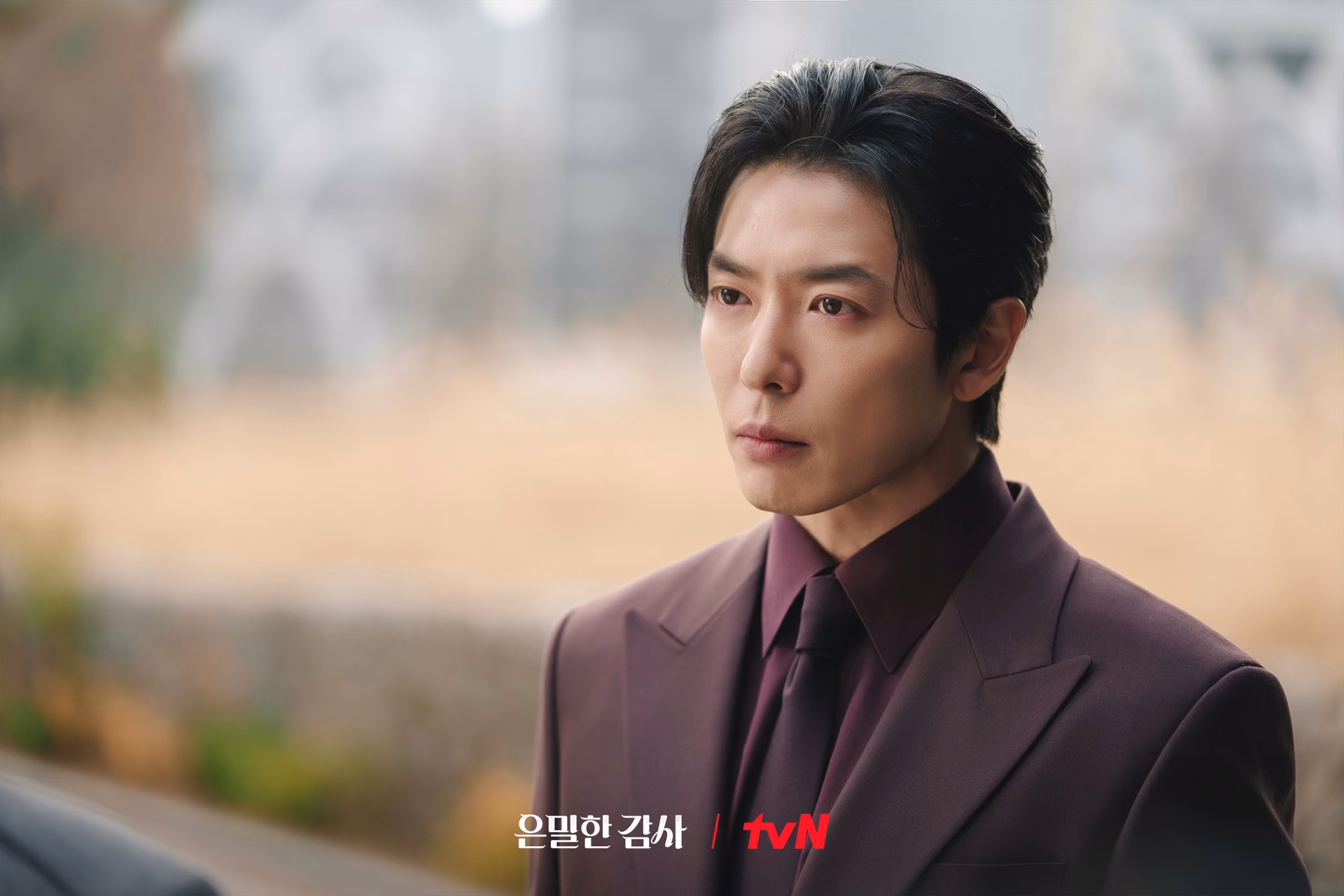 Kim Jae Wook in a moment of introspection