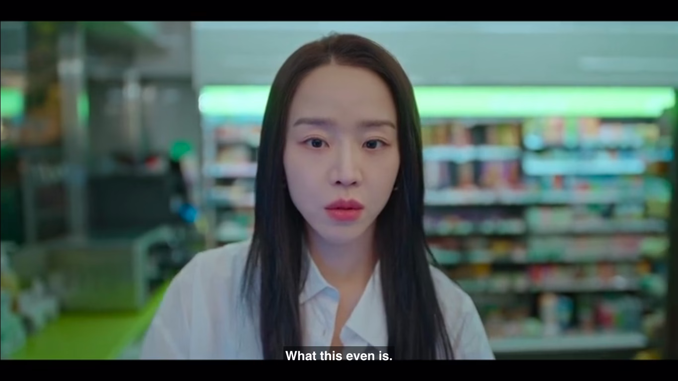 Intense discussion between In Ah and Ki Jun