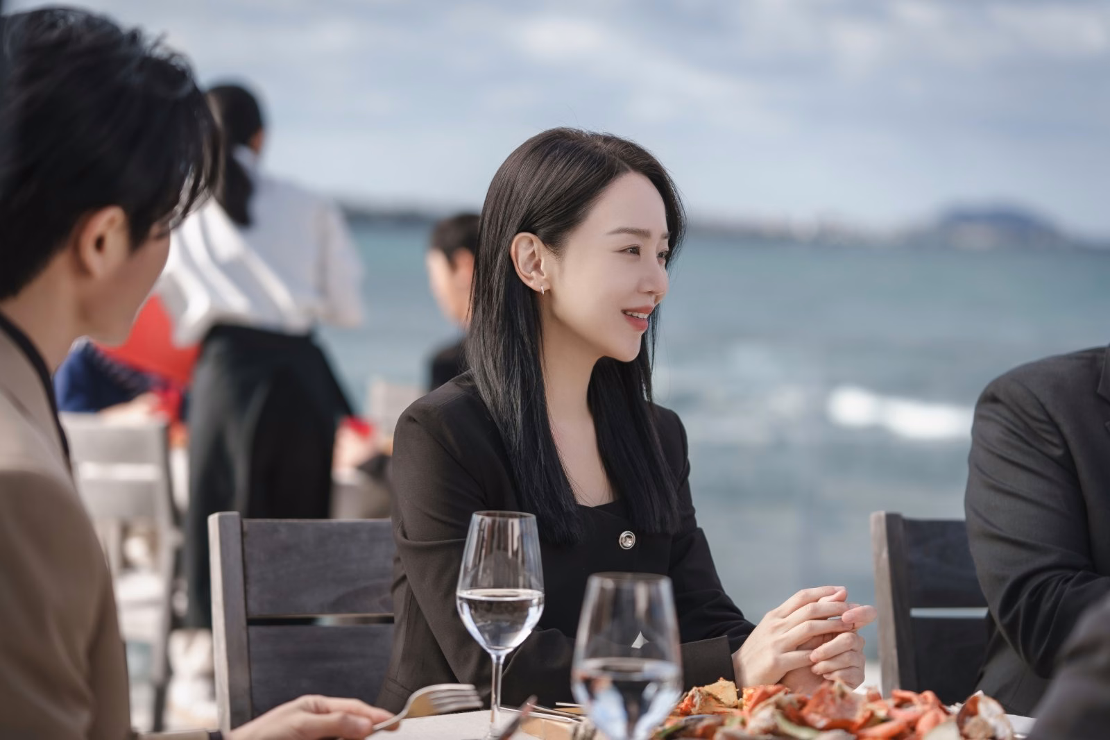 Shin Hae Sun in a thoughtful pose