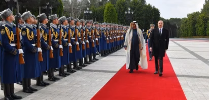 Official welcome ceremony for President of UAE