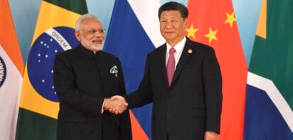 Geopolitical leaders discussing regional issues