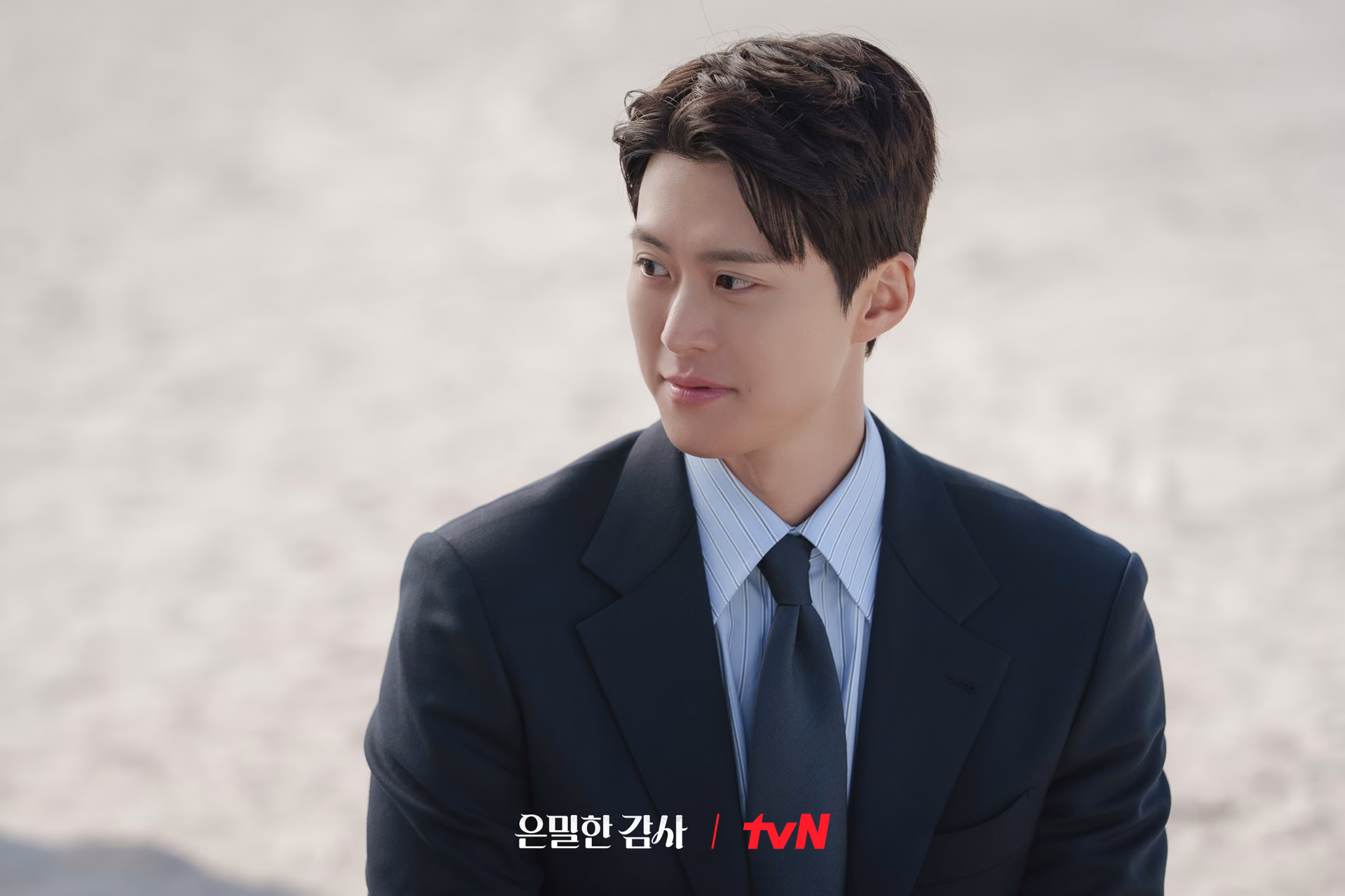 Gong Myoung looking pensive