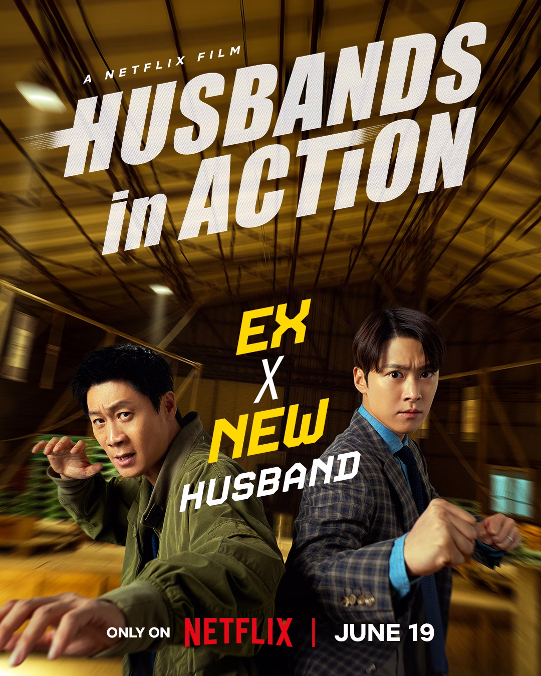 Jin Sun Kyu and Gong Myoung in Husbands in Action