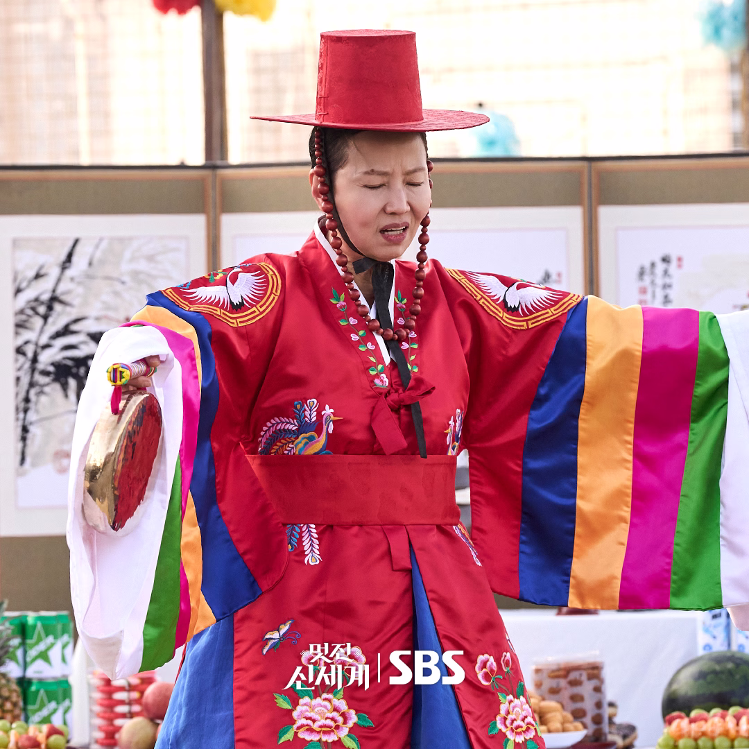 Geum Bosal's intense spiritual aura during the ritual