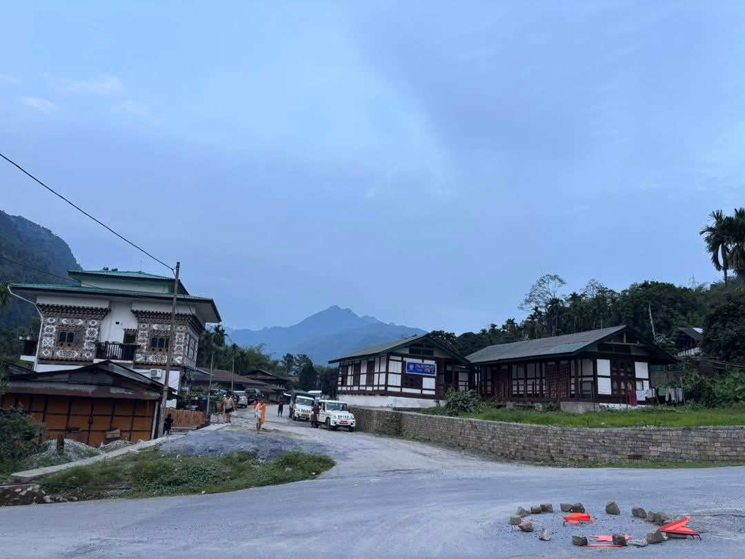 Scenic view of Panbang