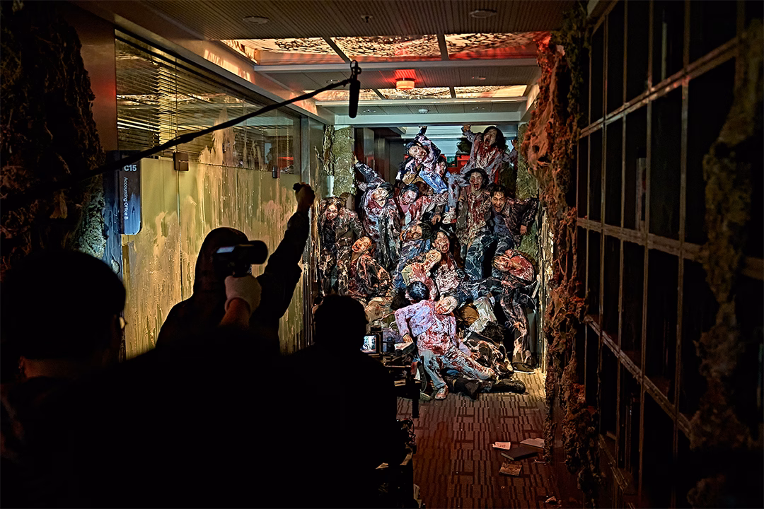 Final scene preparation