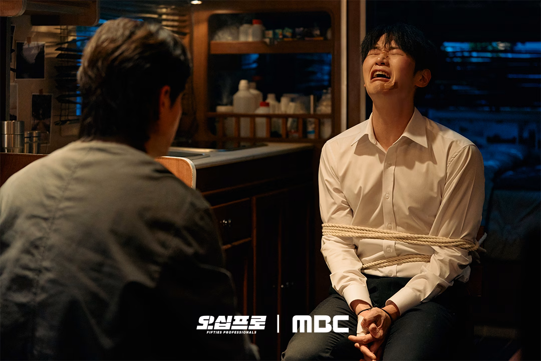 A blend of drama and comedy in one scene