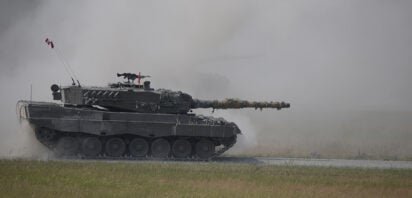 European Tank in Action