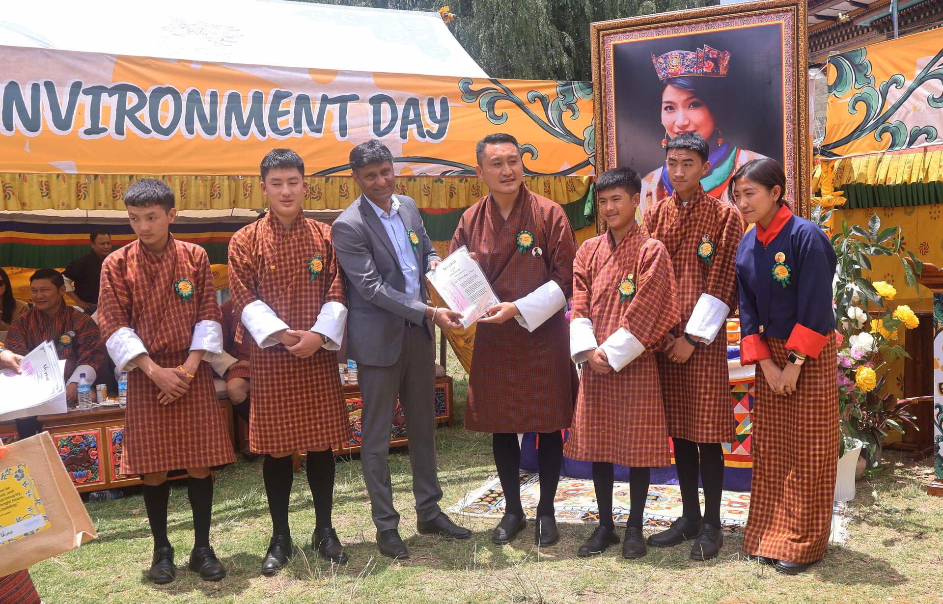Students engaging in environmental awareness programs