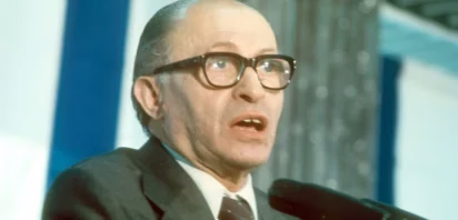 Menachem Begin during the War of Attrition