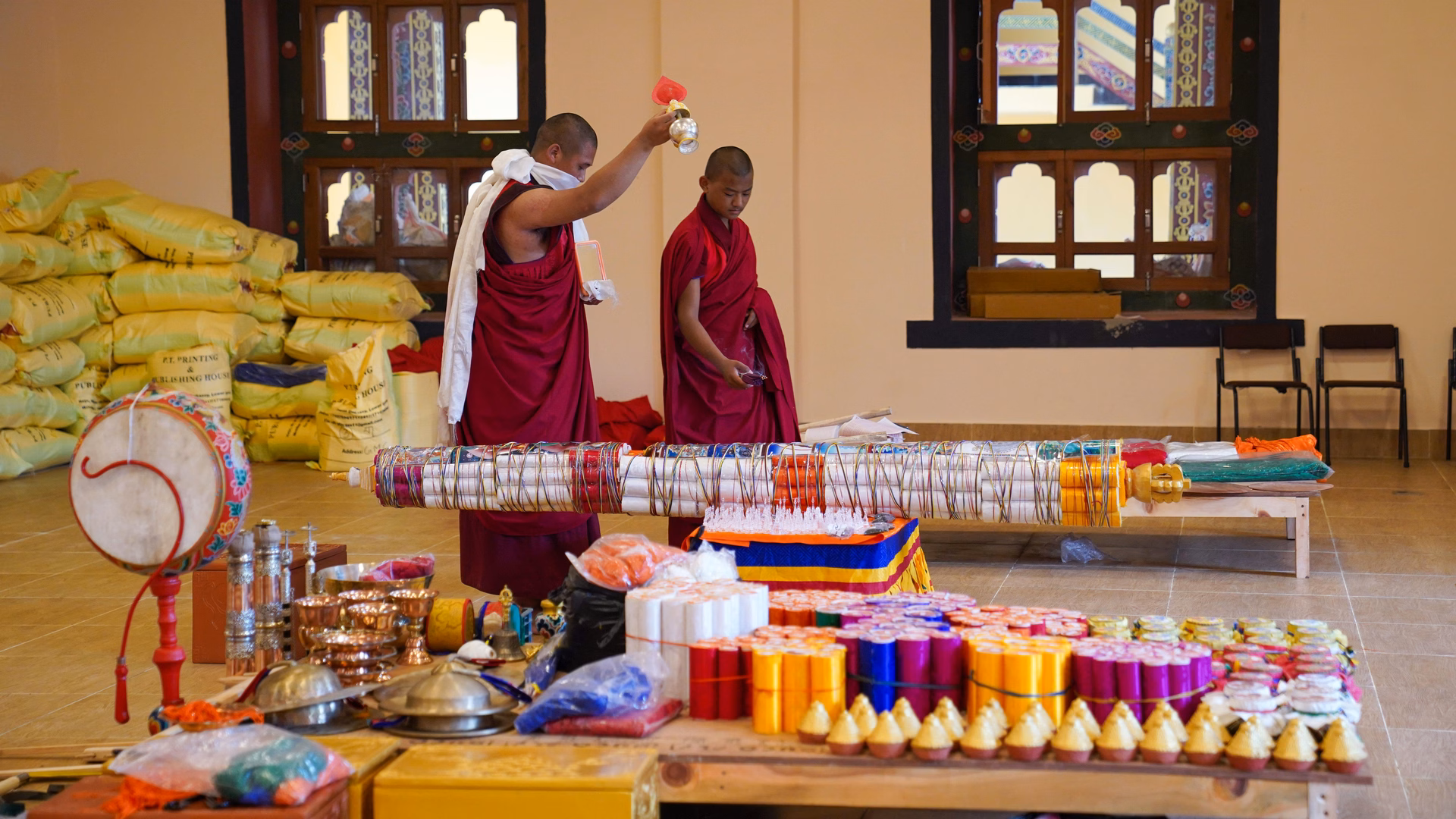 Chorten site overview