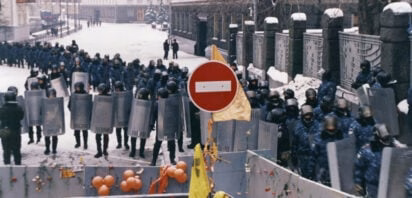 Ukrainian revolution image