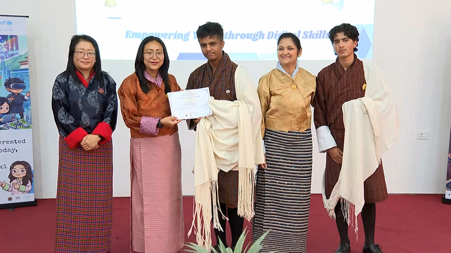 Team JINA with their innovative platform