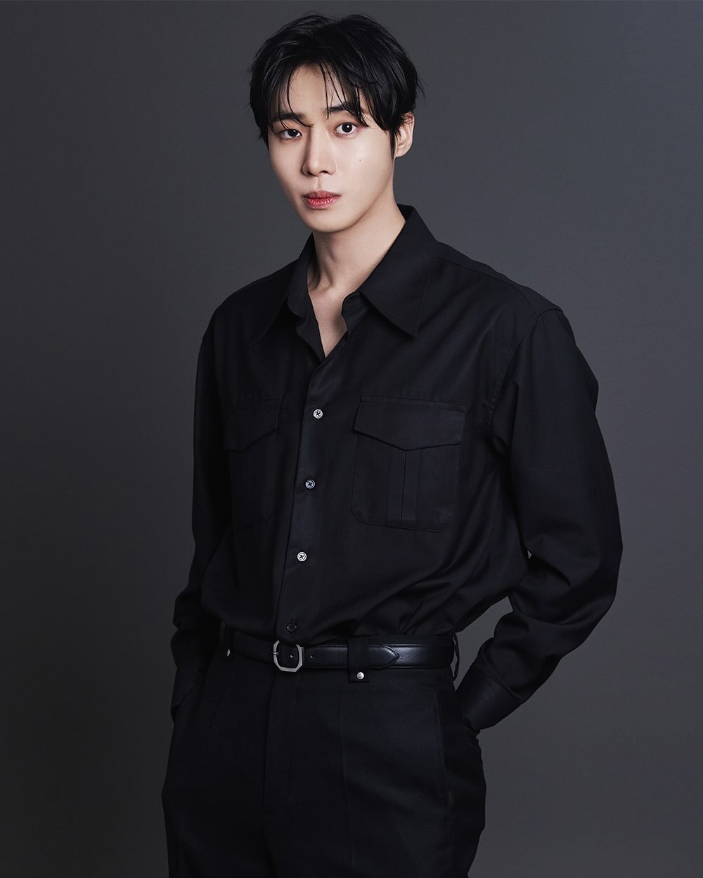 Choo Young Woo exuding confidence