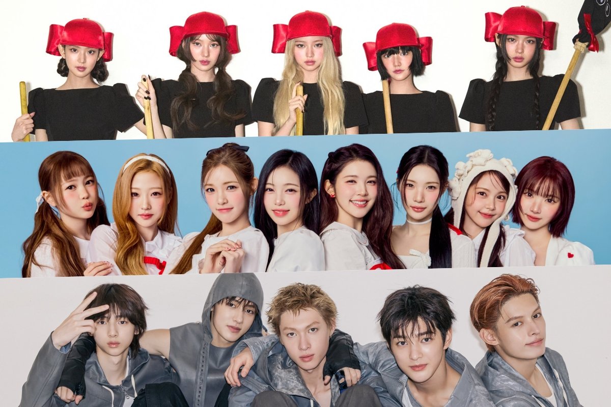 KiiiKiii, the top rookie idol group this April