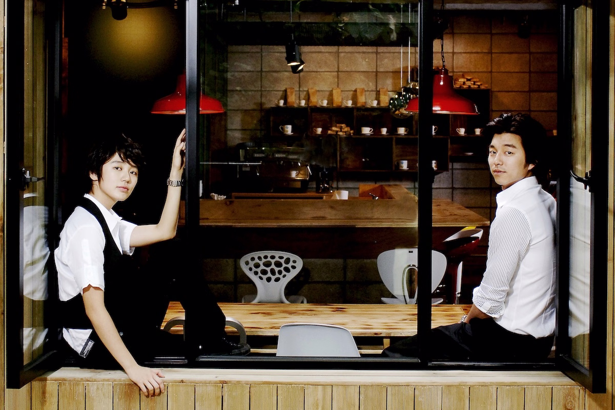 Classic cafe scene from Coffee Prince