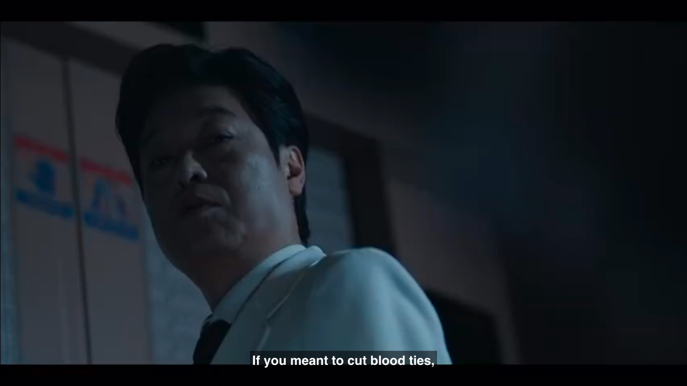 Woo Soo Bin confronting his father in a tense family moment