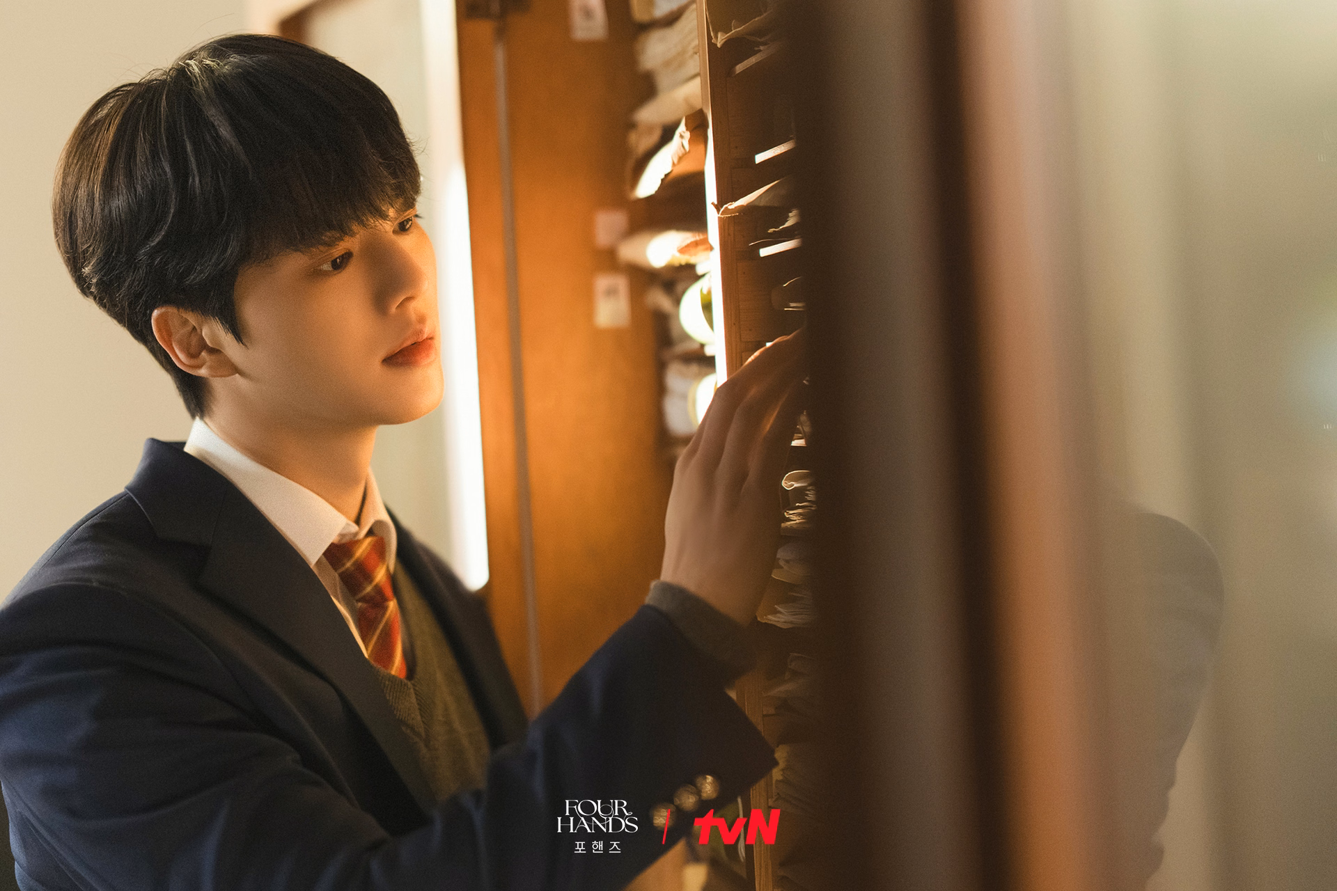 Song Kang, Lee Jun Young, and Jang Gyuri in Four Hands, Two Sonatas promotional image