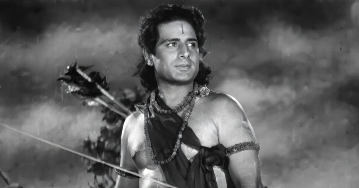Prithviraj Kapoor as Lord Rama in Seeta
