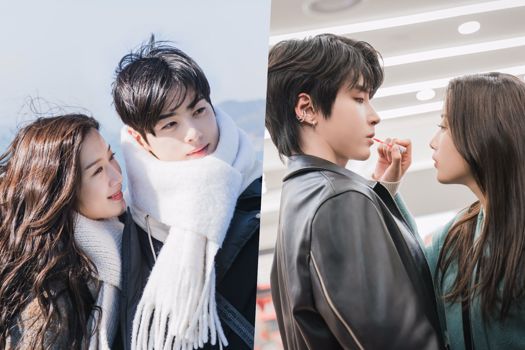 High school students caught in a love triangle in True Beauty