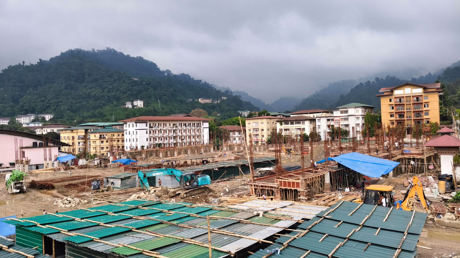 Phuentsholing urban development and construction progress in the thromde enhancement programme