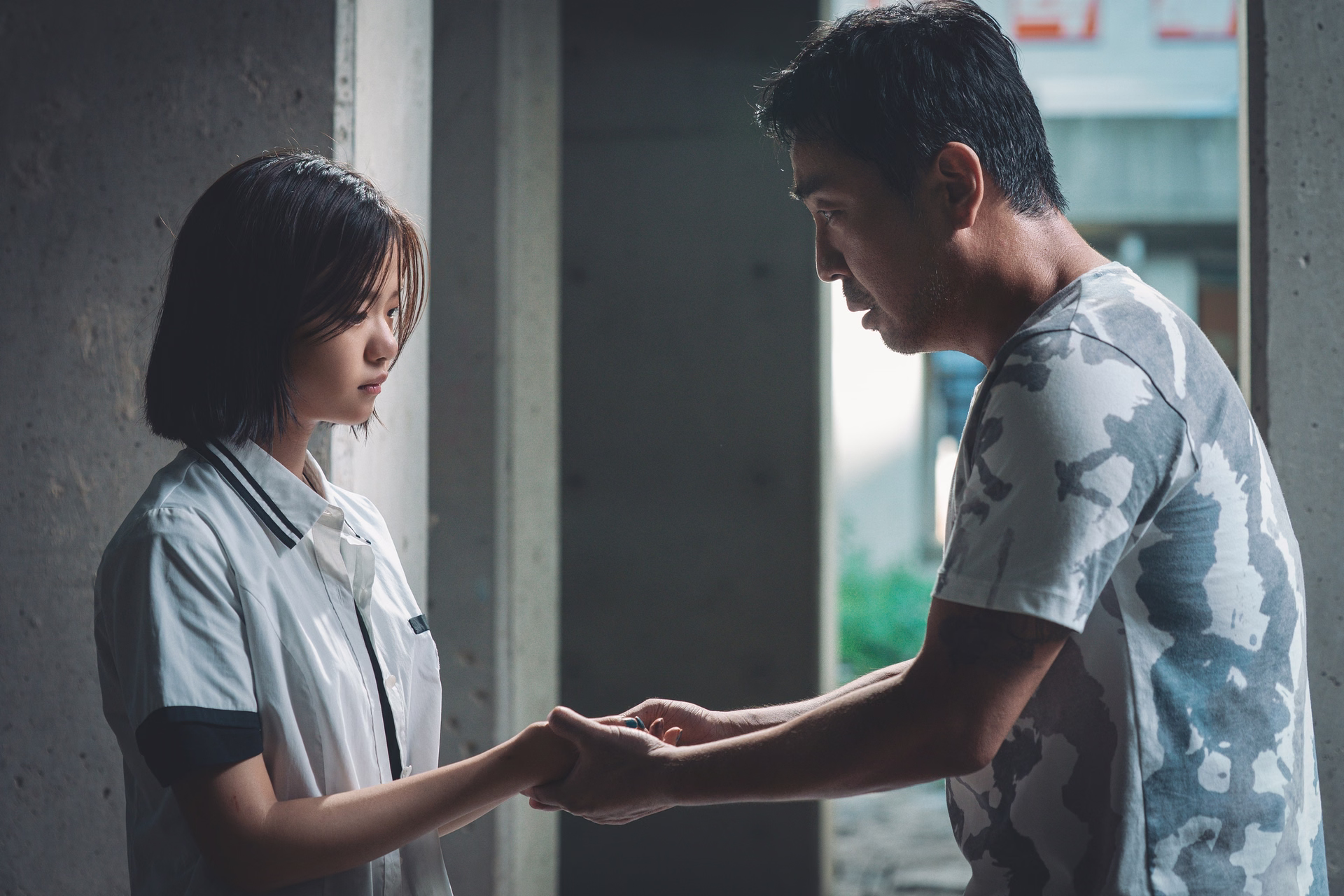 Intense scene from Portrait of a Family production