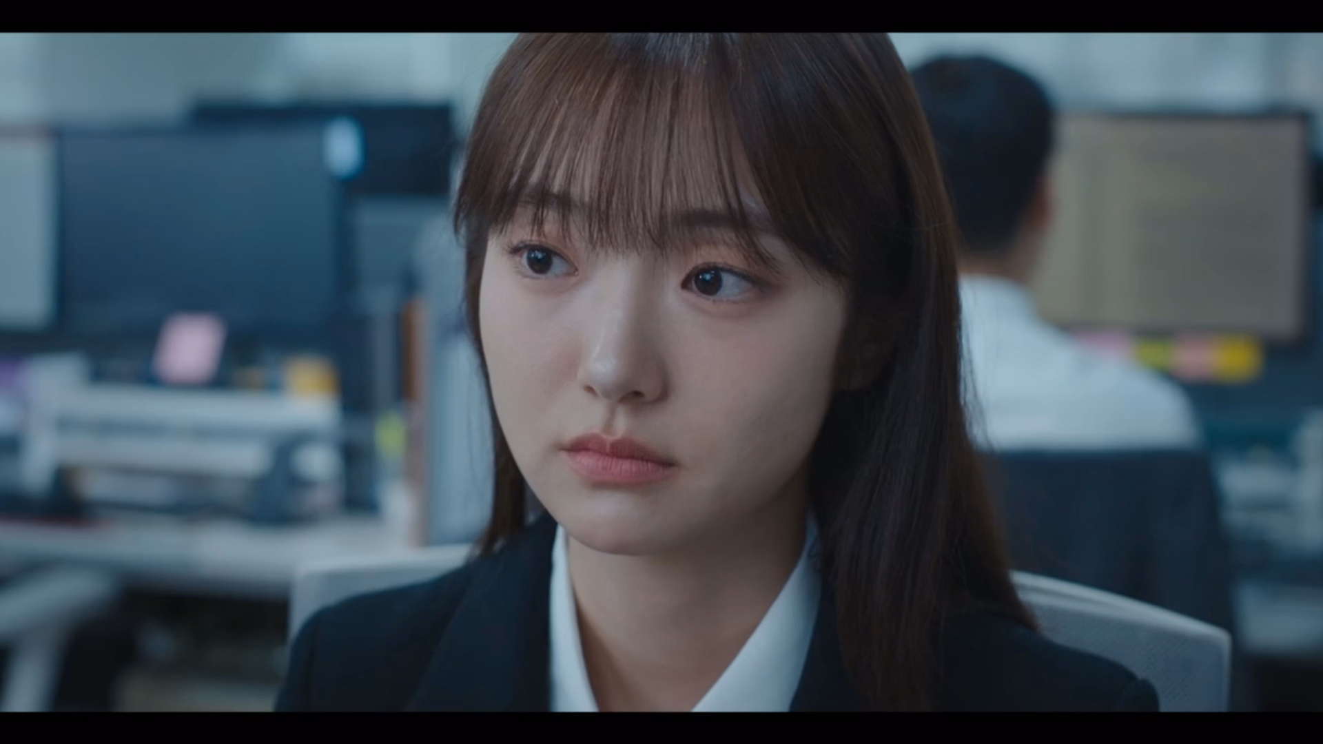 Tense workplace scene from the K-drama