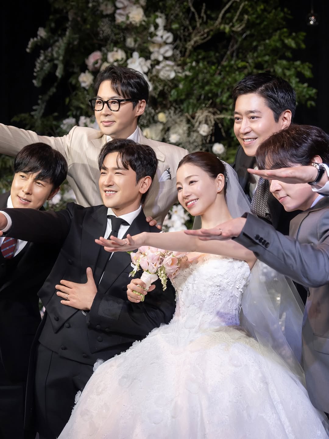 A glimpse of the wedding ceremony