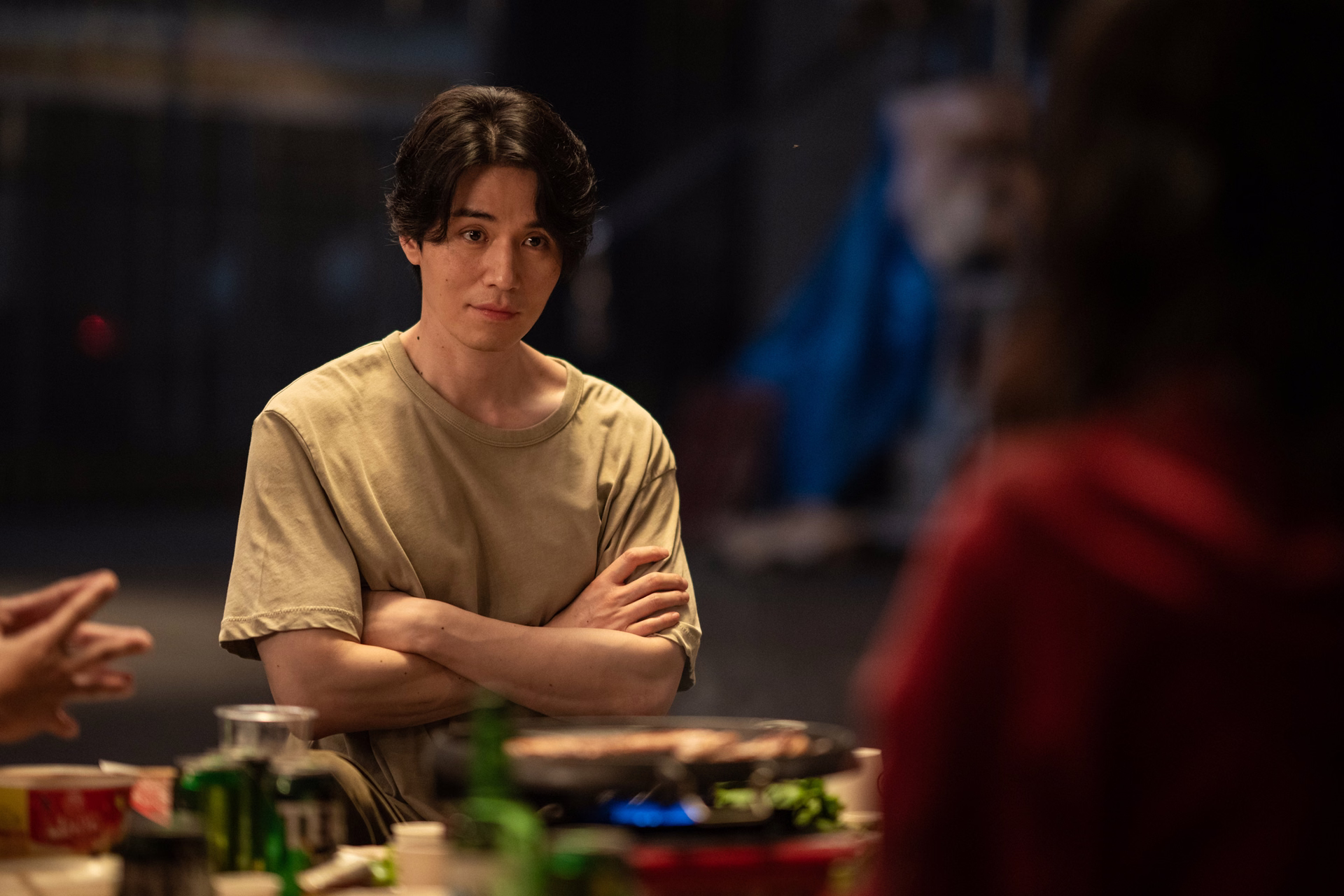 Lee Dong Wook and Kim Hye Jun in A Shop for Killers 2 enjoying peaceful moments