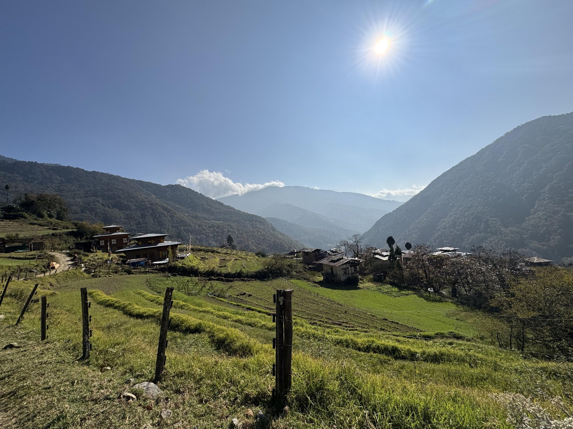 Local community benefiting from improved roads