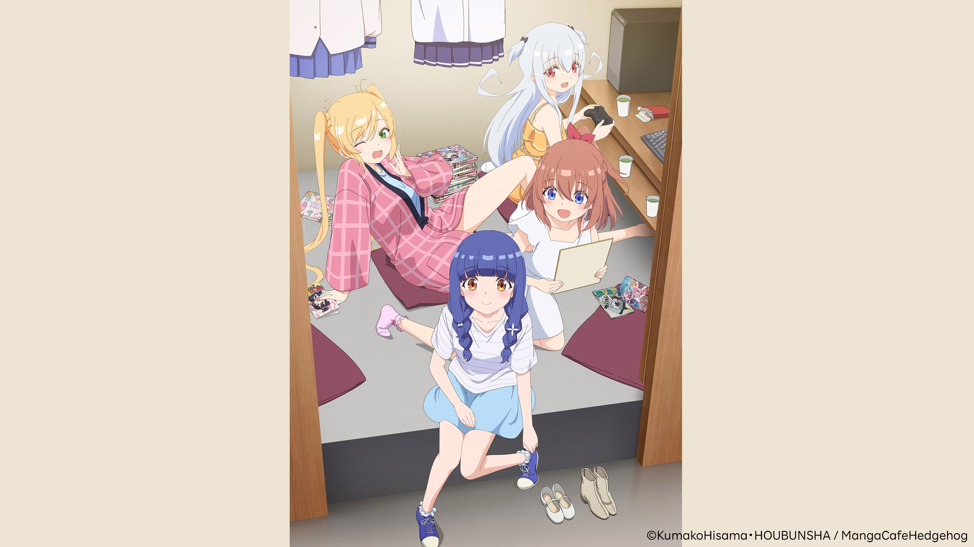 Ichijyoma Mankitsu Gurashi anime showing cafe setting