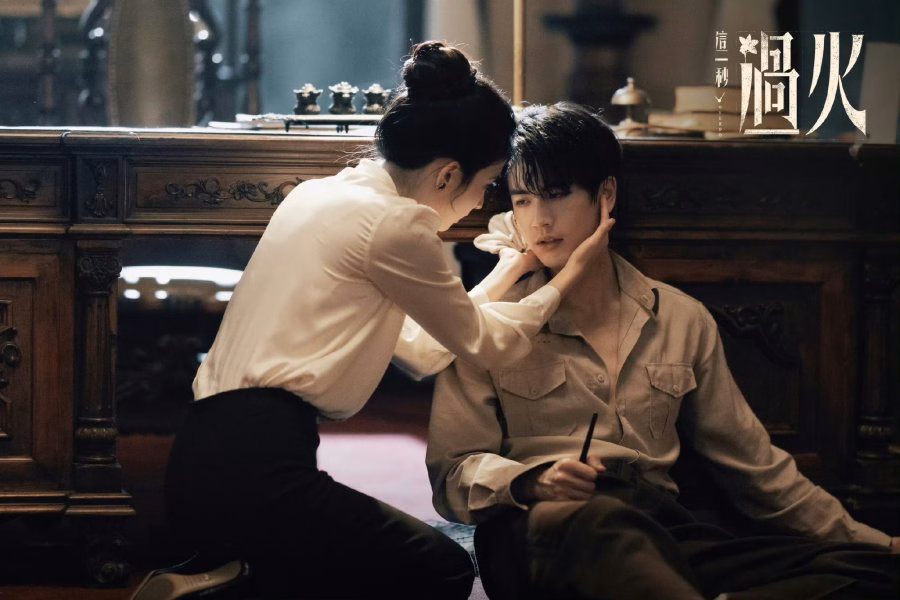 Su Su's transformation into Feng Mu Lan
