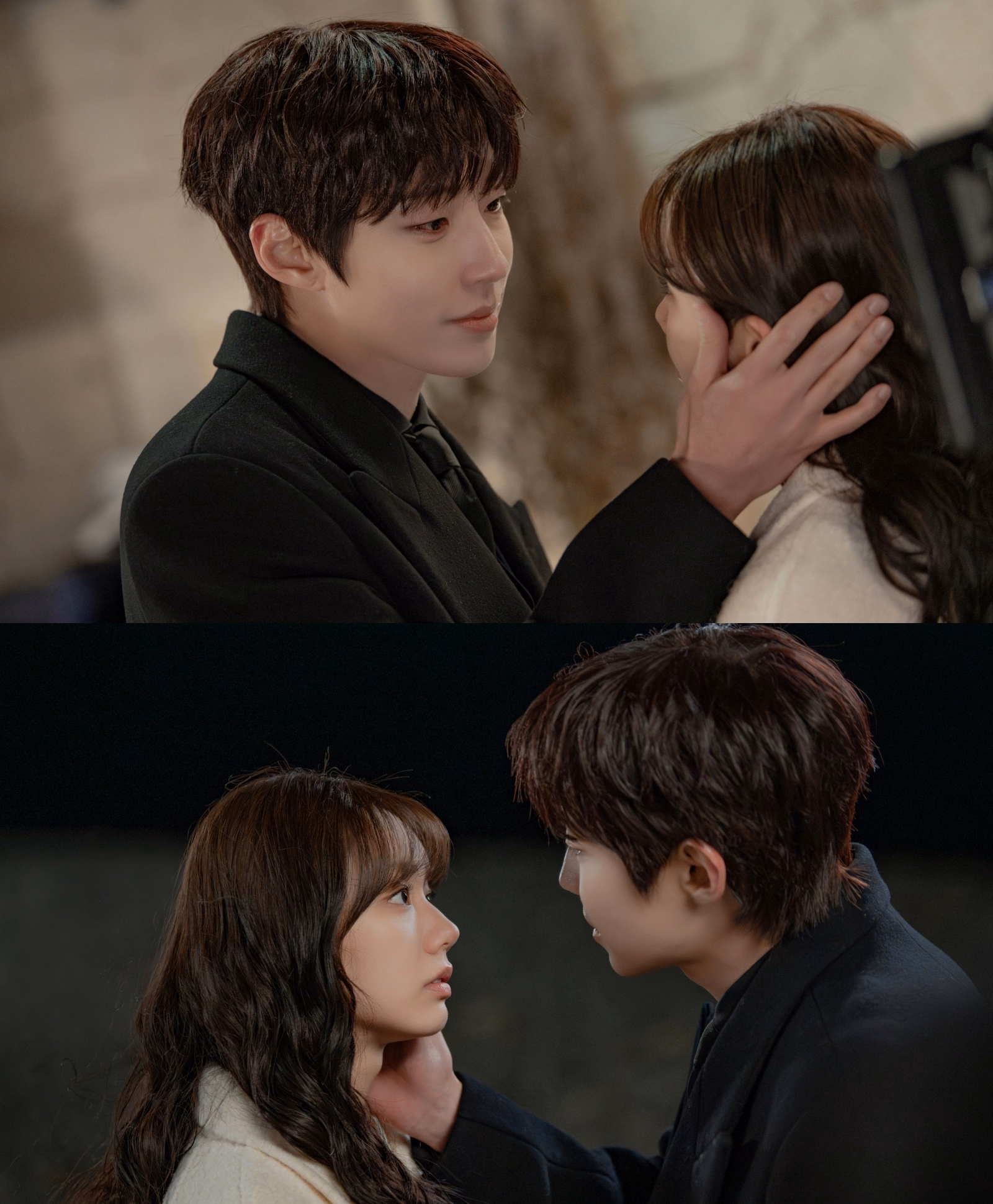 Hyeri's character showing concern for Hwang In Youp's protagonist