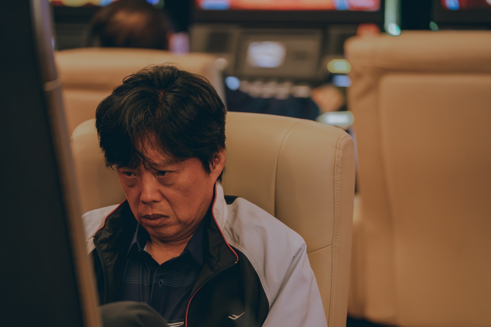 Kim Hee Won in casino