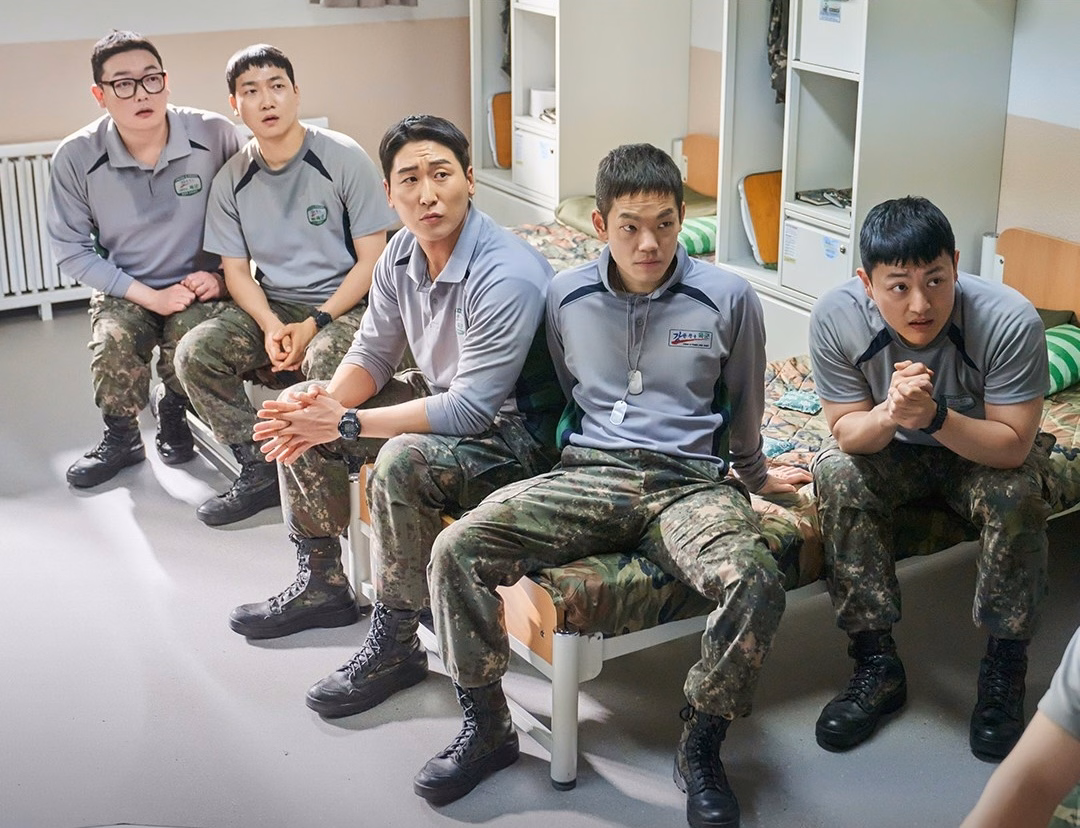 The Shinhwa Unit members bonding during downtime