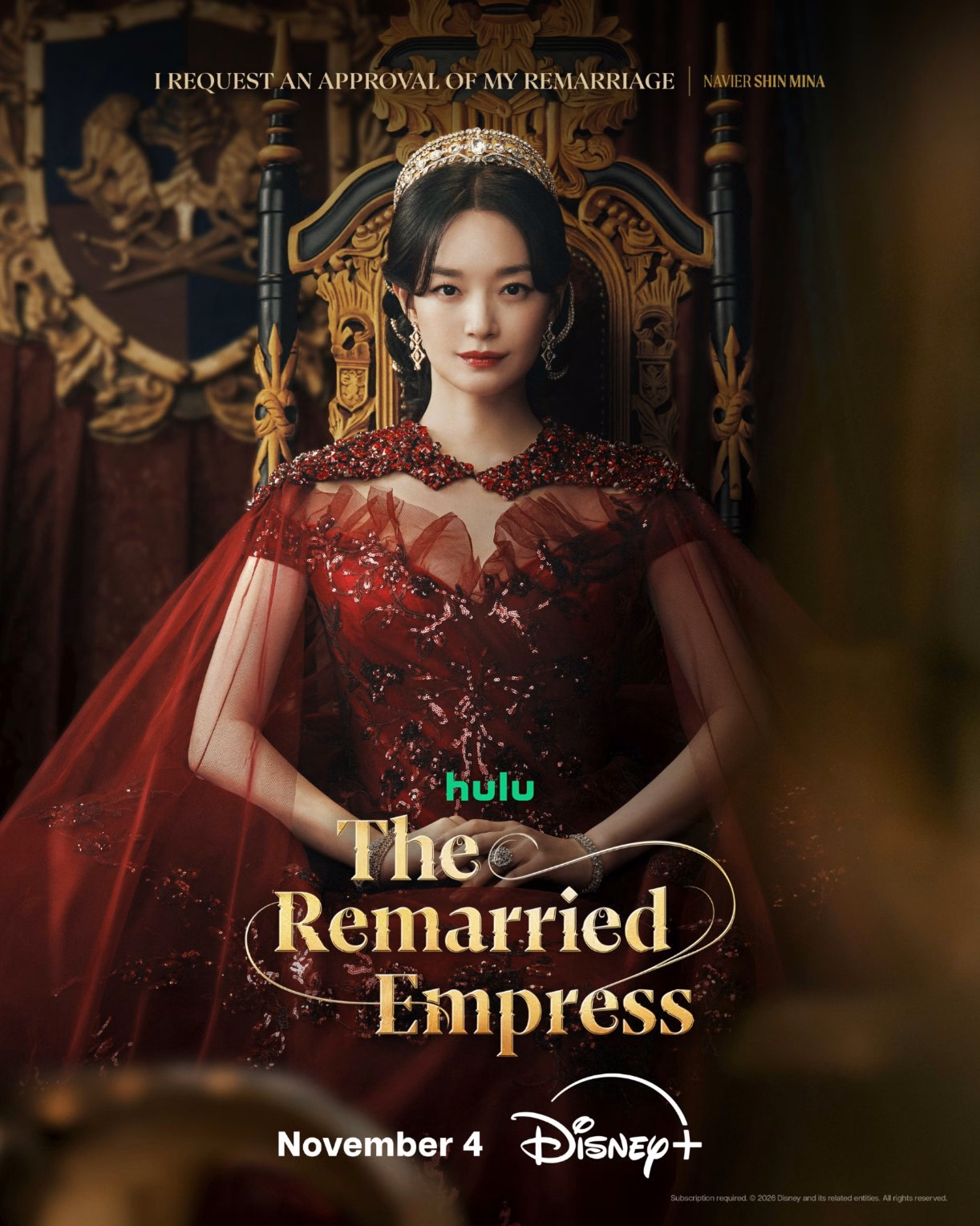 Shin Min Ah as Empress Navier in The Remarried Empress