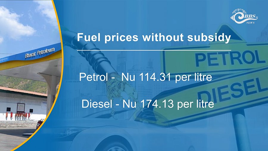 Fuel price increase in Bhutan
