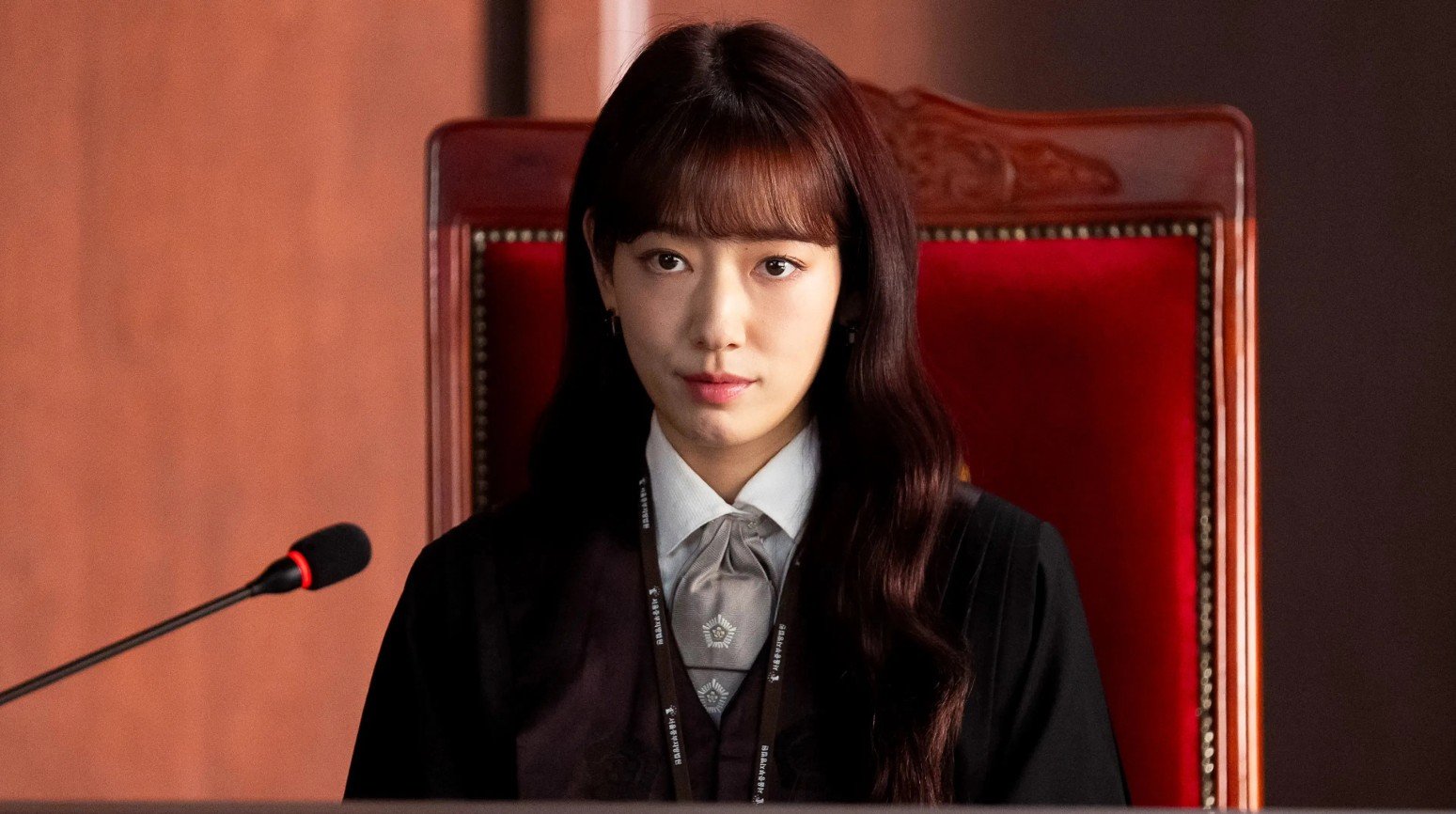 A tense moment in the courtroom