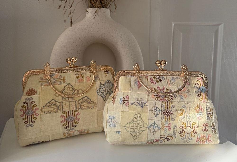 A beautifully crafted Bhutanese bag