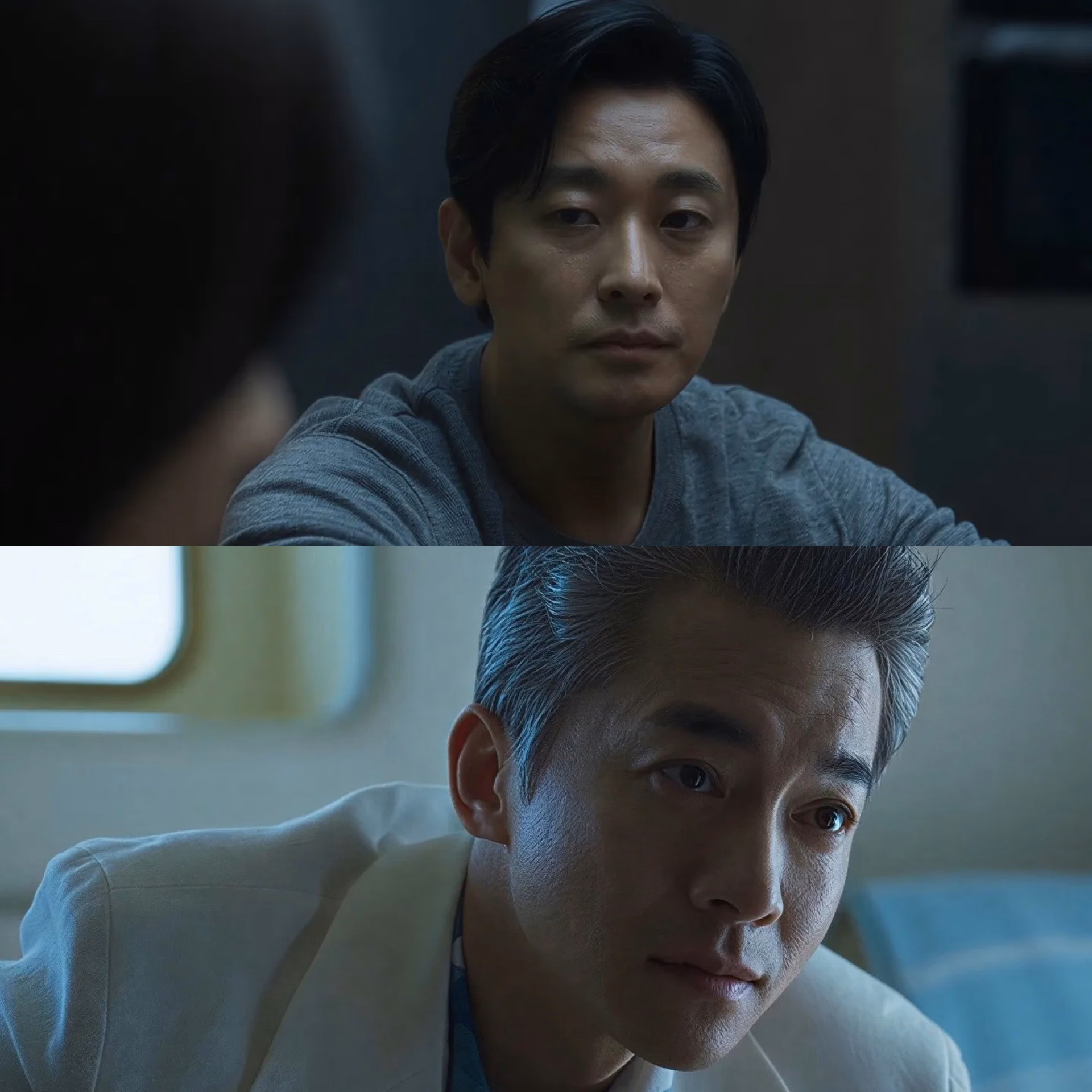 Ju Ji Hoon in a tense scene