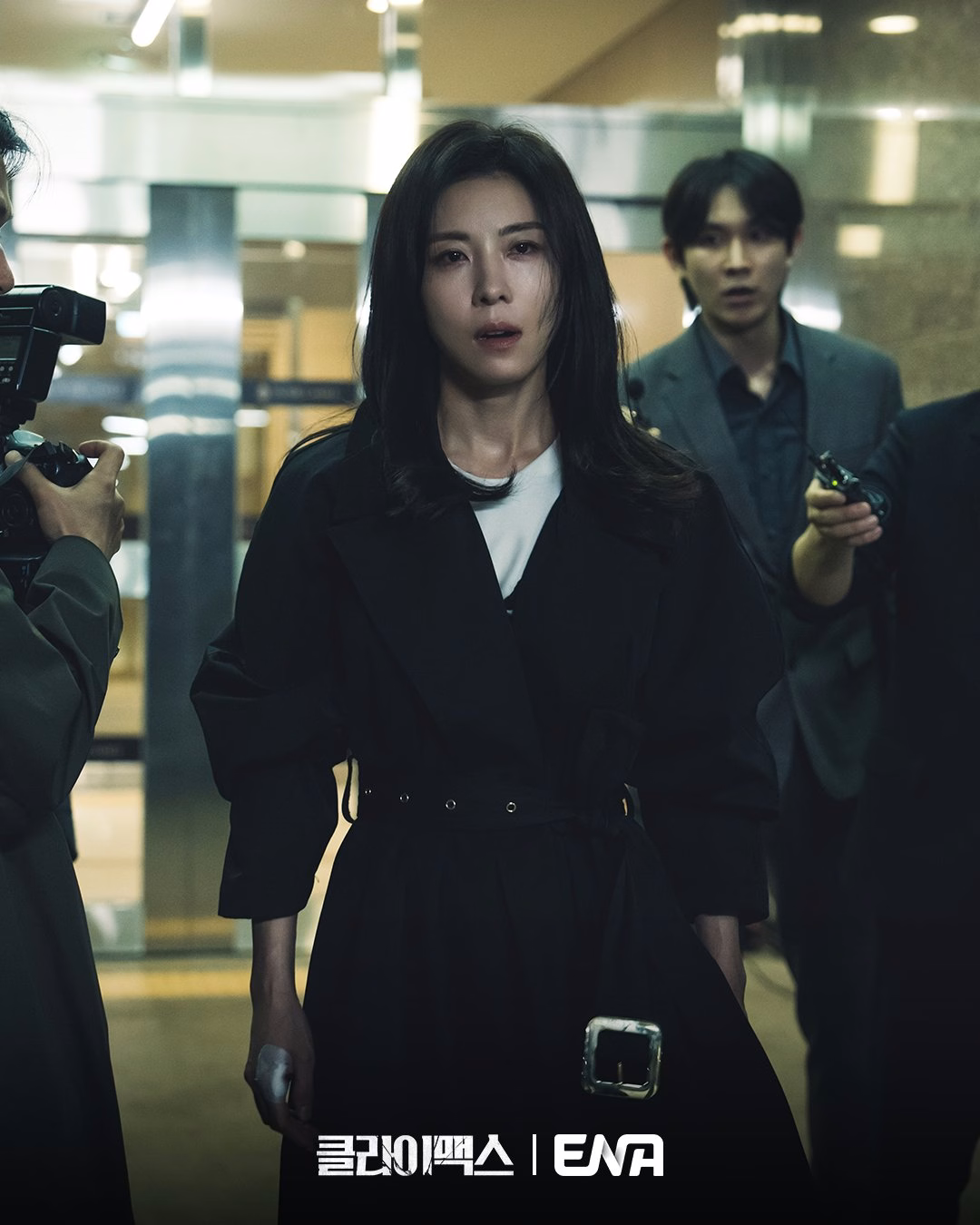 Intense discussions in the conference room